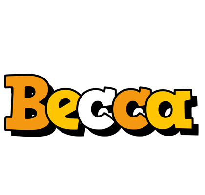 Becca cartoon logo