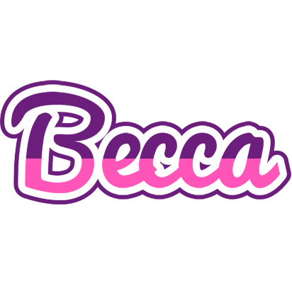 Becca cheerful logo