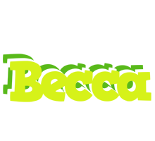 Becca citrus logo