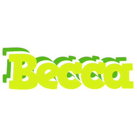 Becca citrus logo