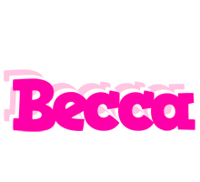 Becca dancing logo