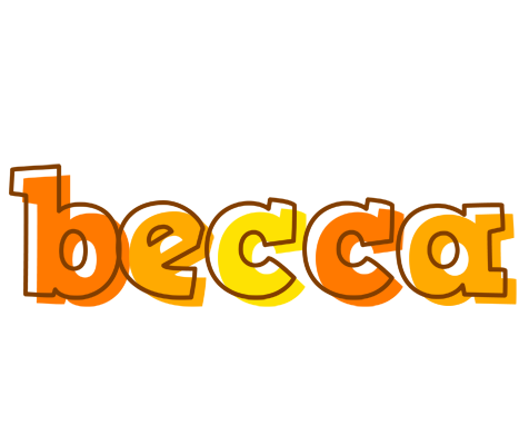 Becca desert logo