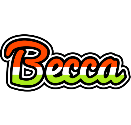 Becca exotic logo