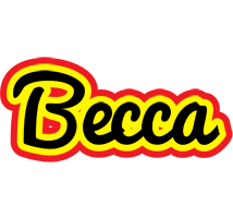 Becca flaming logo