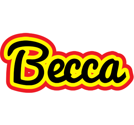 Becca flaming logo