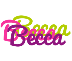 Becca flowers logo