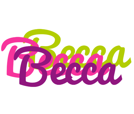 Becca flowers logo