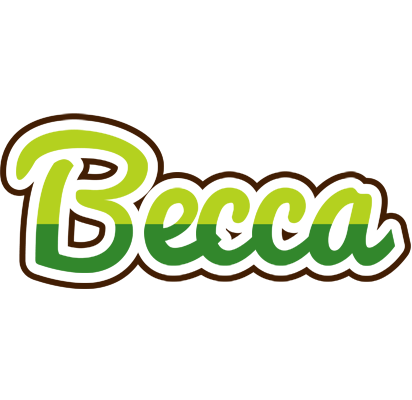 Becca golfing logo