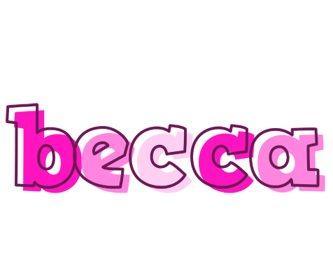 Becca hello logo