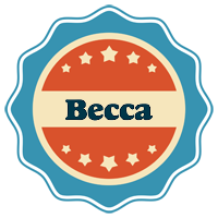 Becca labels logo