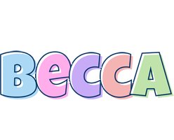 Becca pastel logo