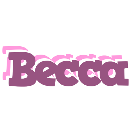Becca relaxing logo