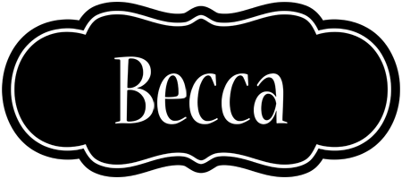 Becca welcome logo