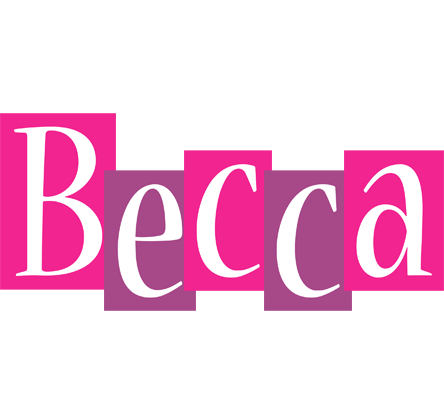 Becca whine logo