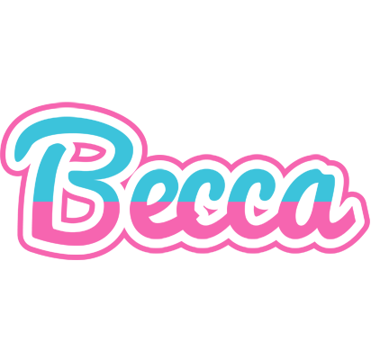 Becca woman logo