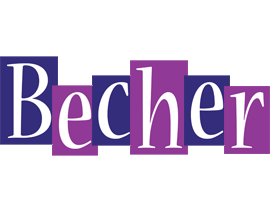 Becher autumn logo