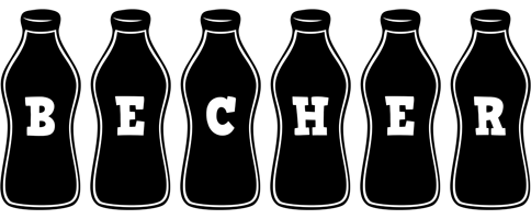 Becher bottle logo