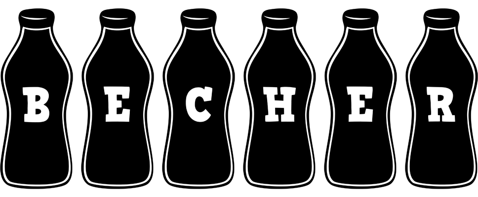 Becher bottle logo