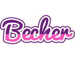 Becher cheerful logo