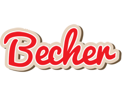 Becher chocolate logo