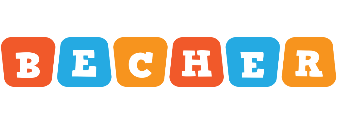 Becher comics logo