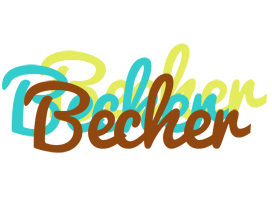 Becher cupcake logo