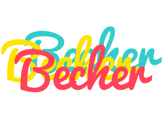 Becher disco logo
