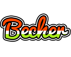 Becher exotic logo