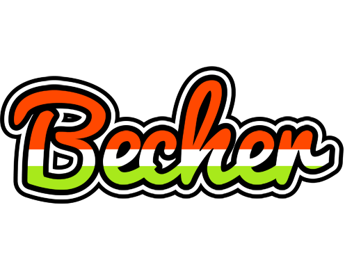 Becher exotic logo