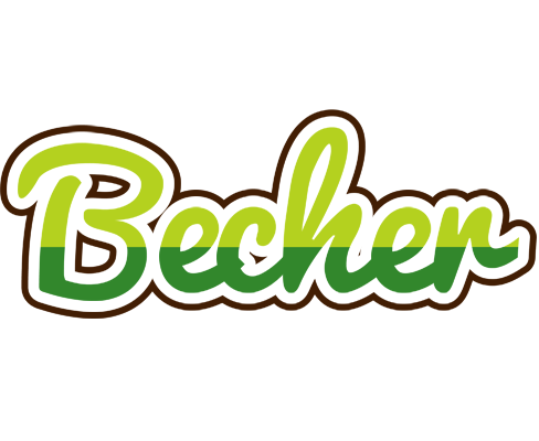 Becher golfing logo