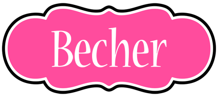 Becher invitation logo