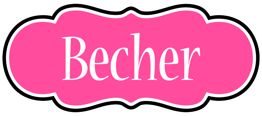 Becher invitation logo