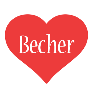 Becher love logo