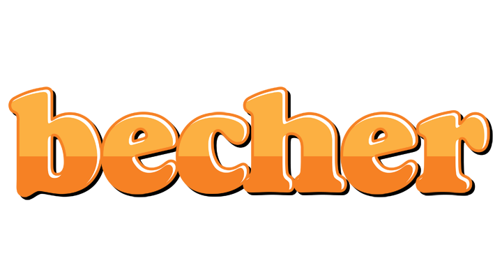 Becher orange logo