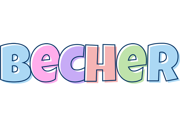 Becher pastel logo