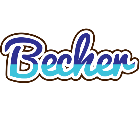 Becher raining logo