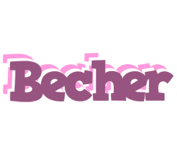 Becher relaxing logo