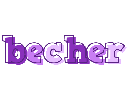 Becher sensual logo