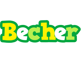 Becher soccer logo