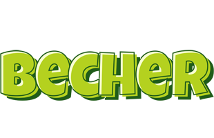 Becher summer logo