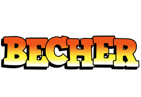 Becher sunset logo