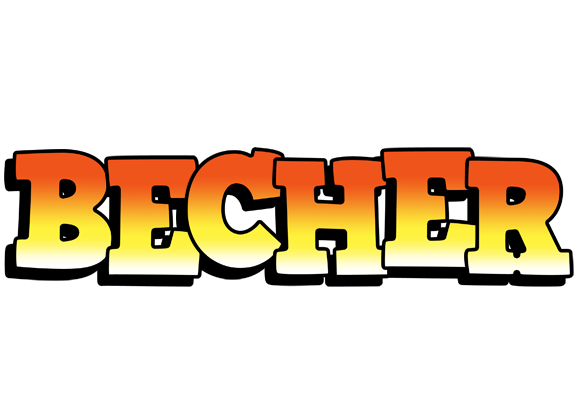 Becher sunset logo