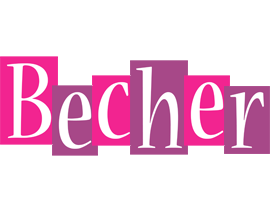 Becher whine logo