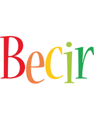 Becir birthday logo