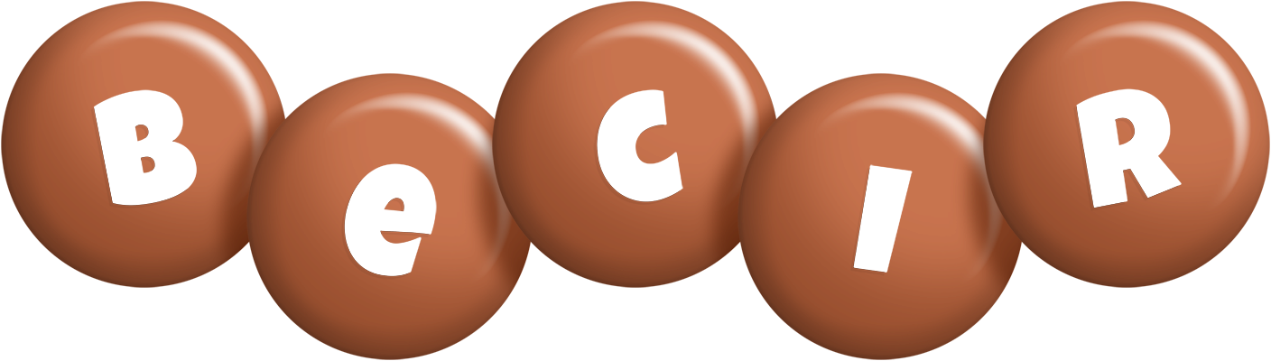 Becir candy-brown logo