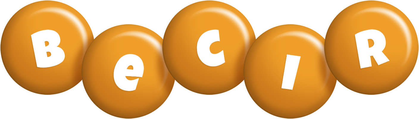 Becir candy-orange logo