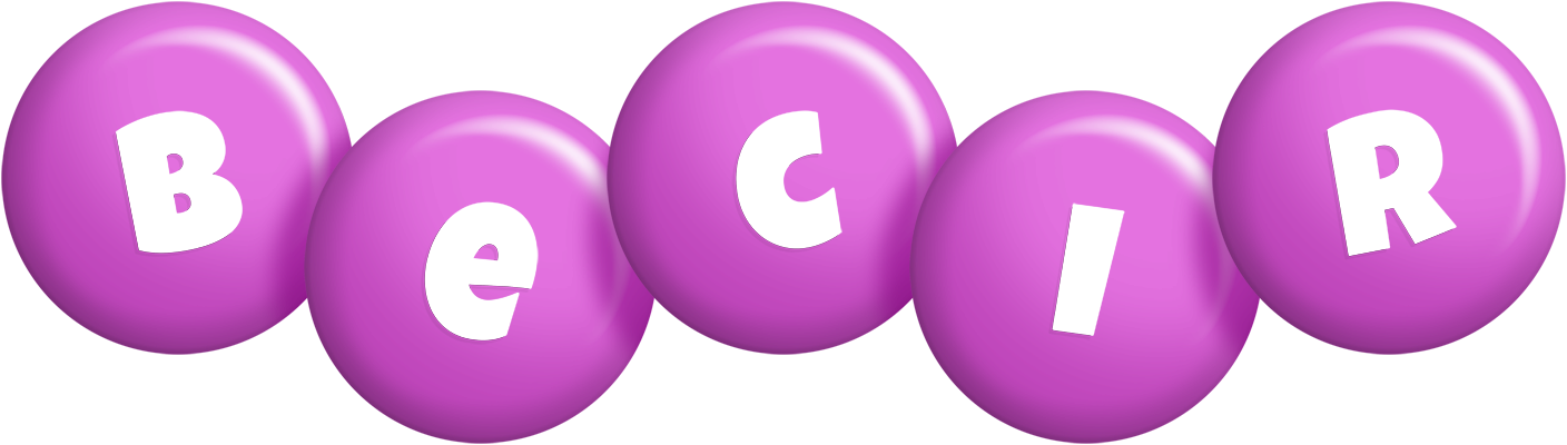 Becir candy-purple logo