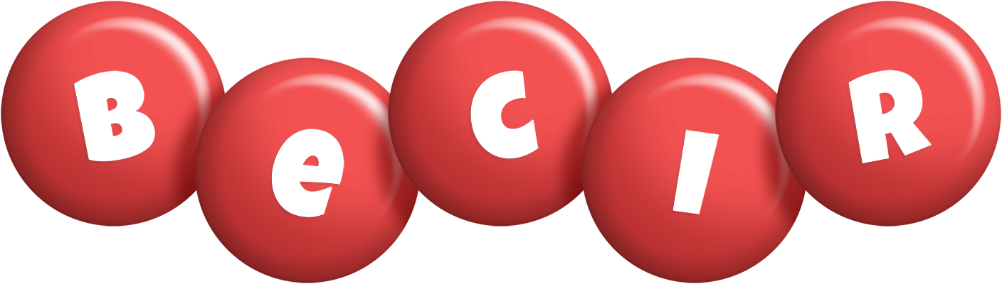 Becir candy-red logo