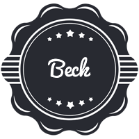 Beck badge logo