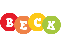 Beck boogie logo